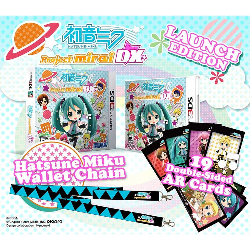 Hatsune Miku Project Mirai Dx Limited Edition 3DS Used
