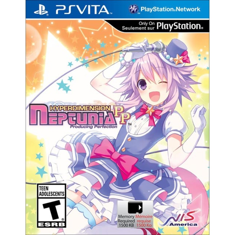 Hyperdimension Neptunia PP Producing Perfection Import PS Vita Cartridge Only Used