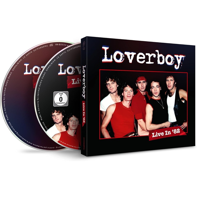 Loverboy - Live In '82 (Cd-Blu-ray) Blu-ray New