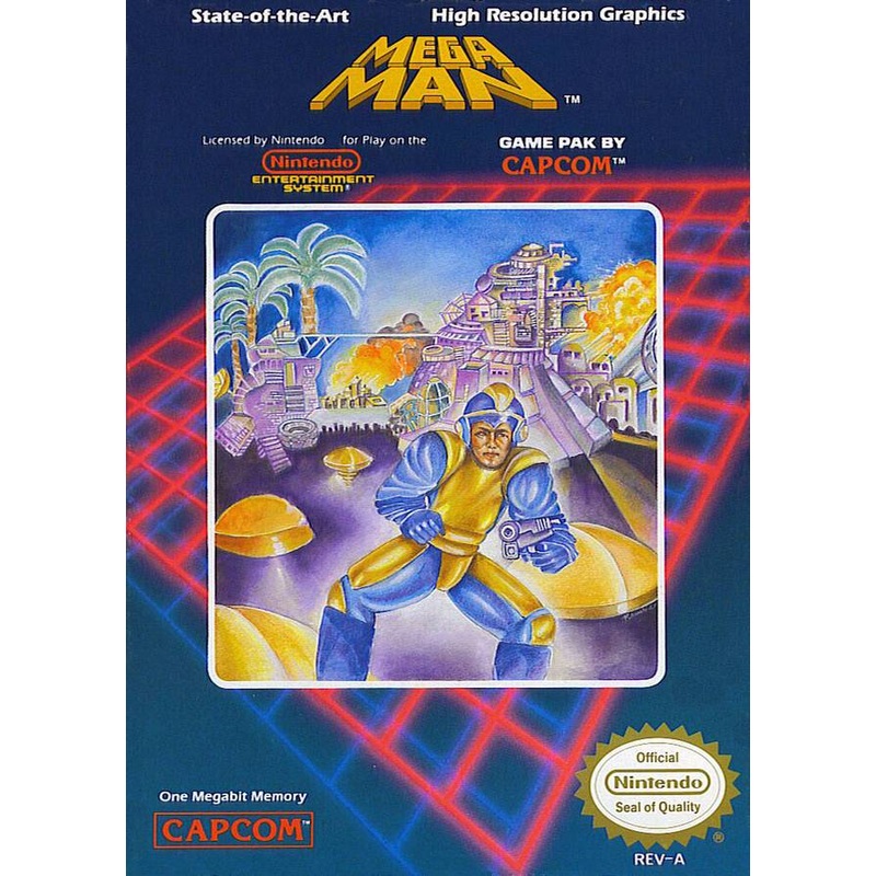 Mega Man NES Used Cartridge Only