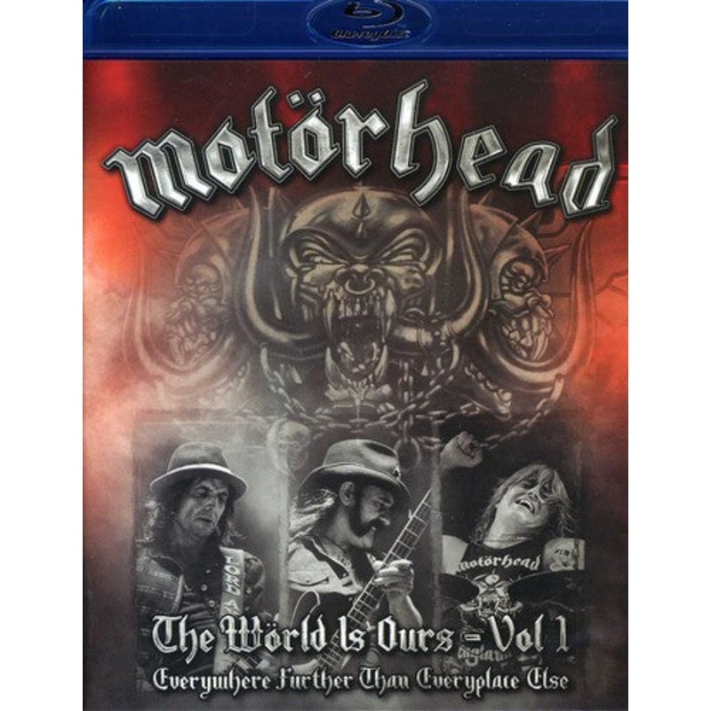 Motorhead - The World Is Ours Vol 1 Everywhere Further Than Everyplace Else Blu-ray New