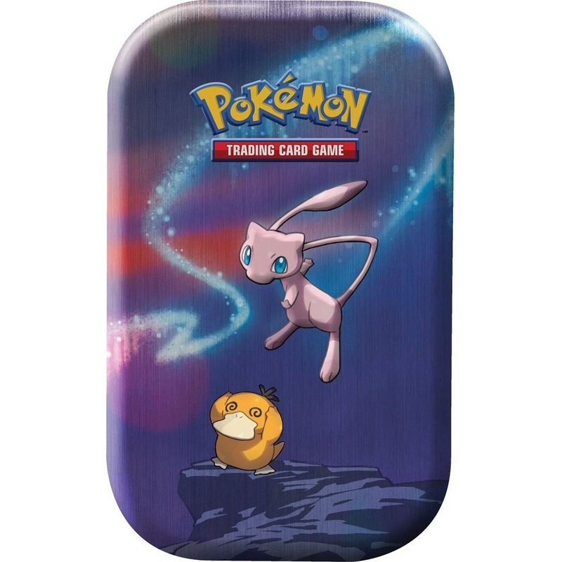Pokemon Kanto Power Mini Tin Psyduck & Mew New