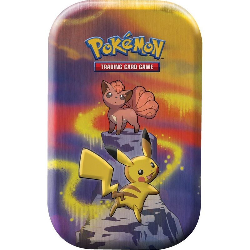Pokemon Kanto Power Mini Tin Vulpix & Pikachu New