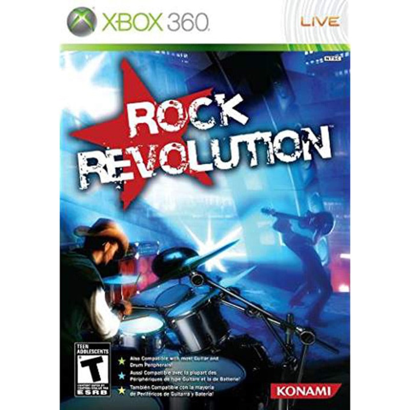 Rock Revolution Game Only Instruments Required 360 New