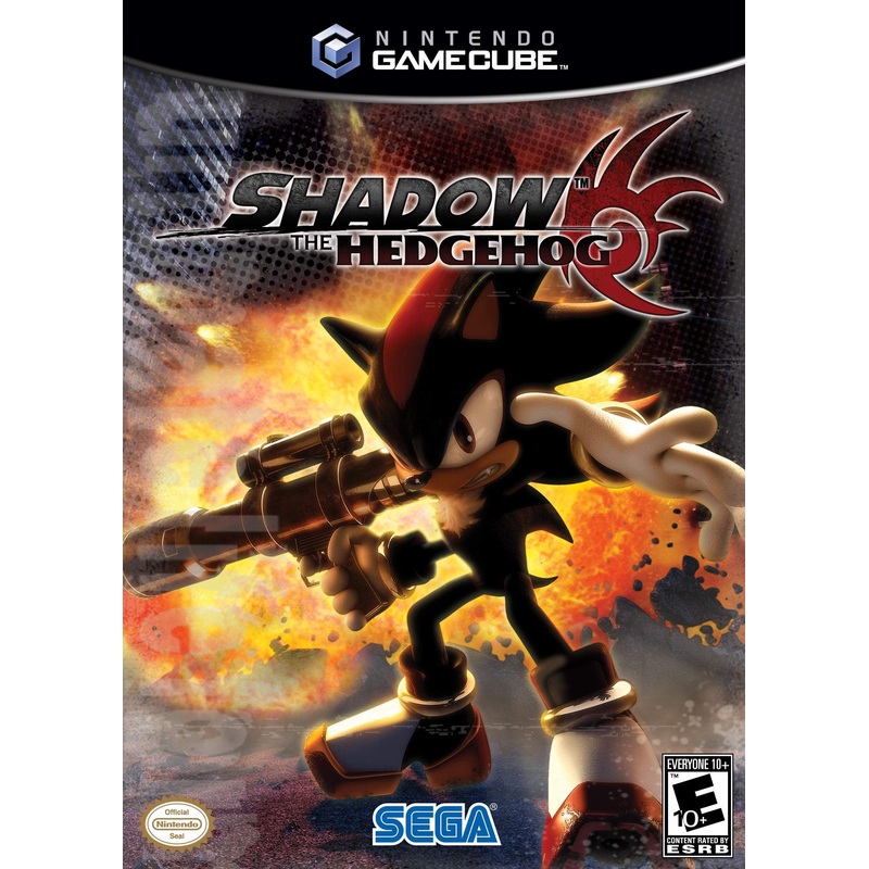 Shadow The Hedgehog Black Label With Manual GameCube Used