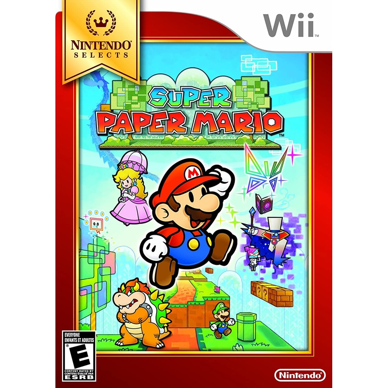 Super Paper Mario Nintendo Selects Wii New