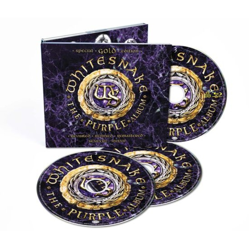 Whitesnake - The Purple Album: Special Gold Edition (2 Cd-Blu-ray) Blu-ray New