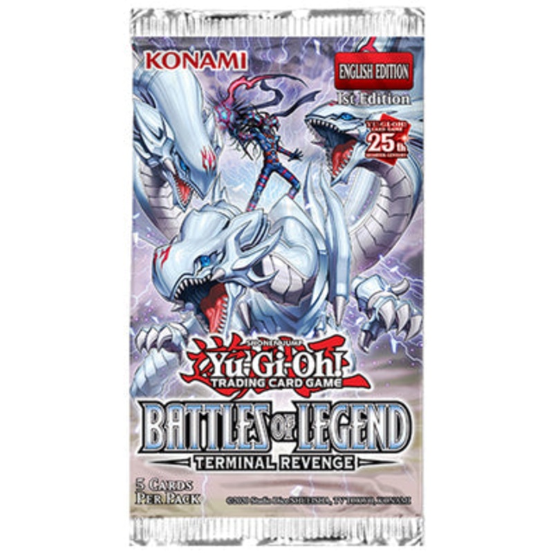 Yugioh Battles Of Legend Terminal Revenge Booster Pack New