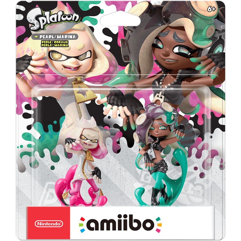 Amiibo Splatoon Pearl & Marina 2 Pack New