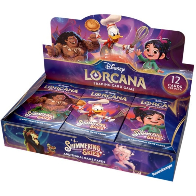 Disney Lorcana Shimmering Skies Booster Box New