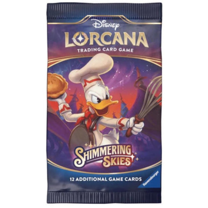 Disney Lorcana Shimmering Skies Booster Pack New