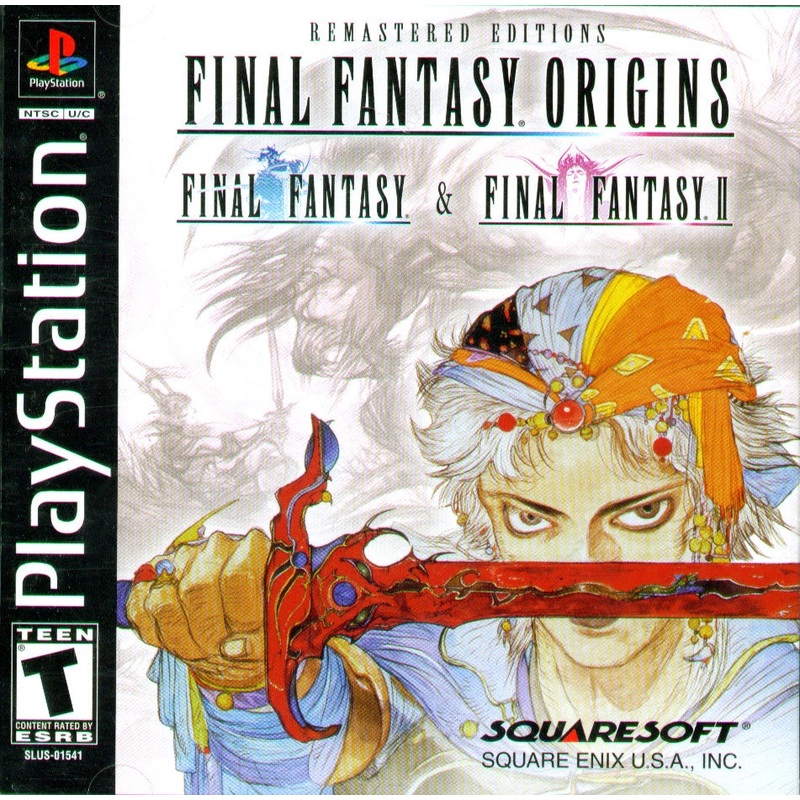 Final Fantasy Origins Black Label PS1 Used