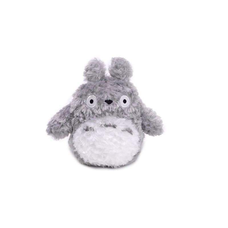 Fluffy Grey Totoro 5.5 Plush New