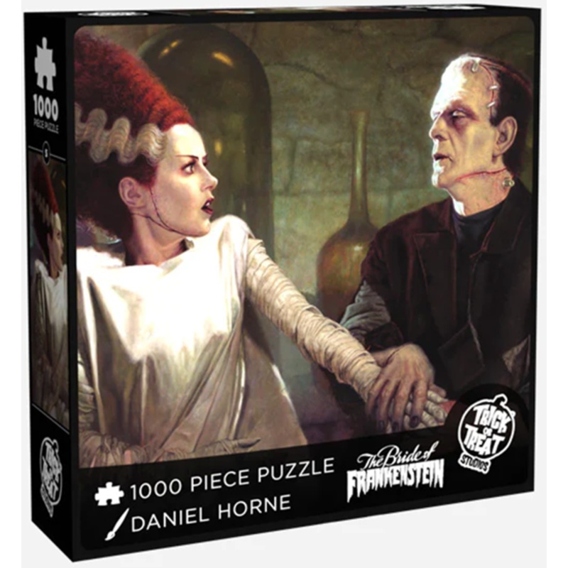 Frankenstein with Bride 1000 Piece Puzzle New