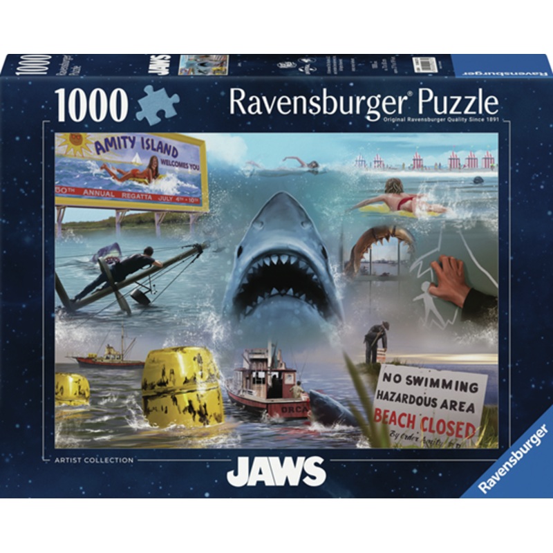 Jaws 1000 Piece Puzzle New