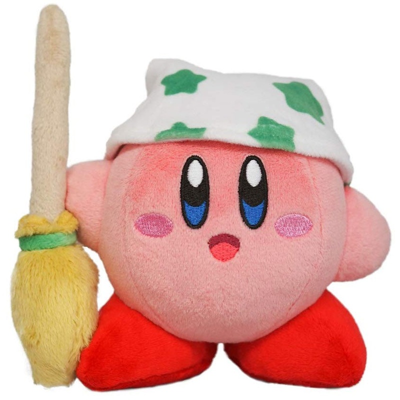 Kirby - Cleaning Kirby 5 Plush New