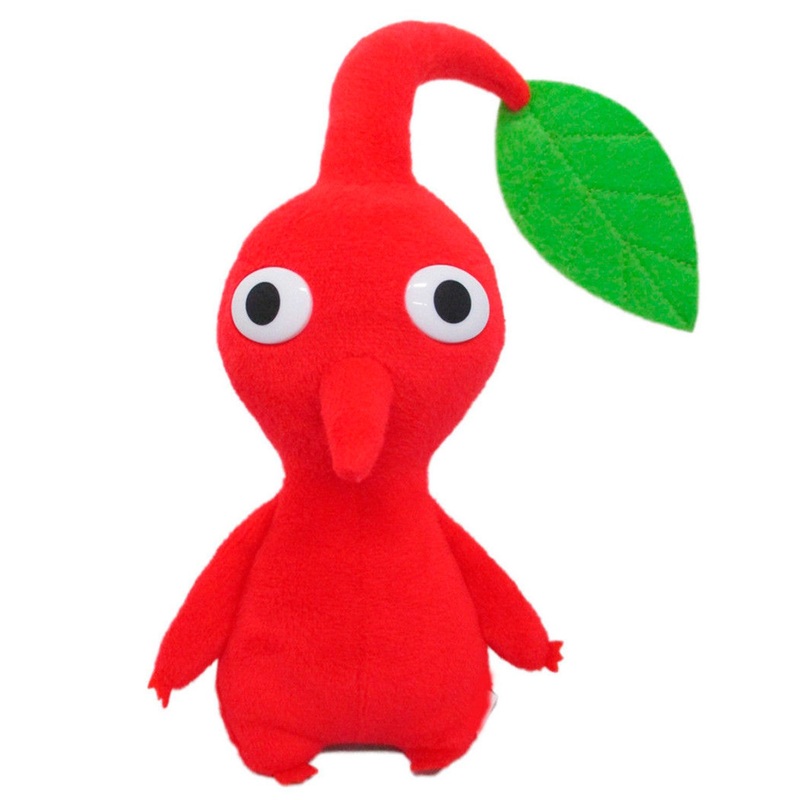 Pikmin - Red Leaf Pikmin 6 Plush New