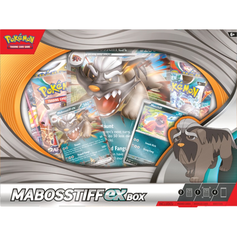 Pokemon Mabosstiff ex Collection Box New