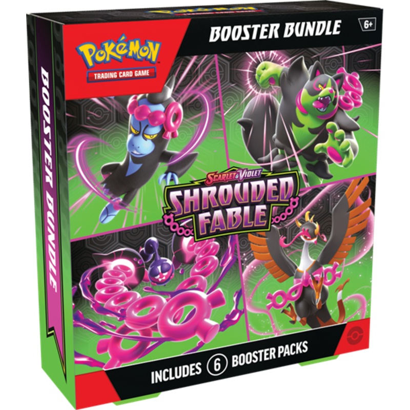 Pokemon Scarlet & Violet Shrouded Fable Booster Bundle New