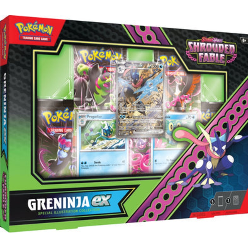 Pokemon Shrouded Fable Greninja EX New