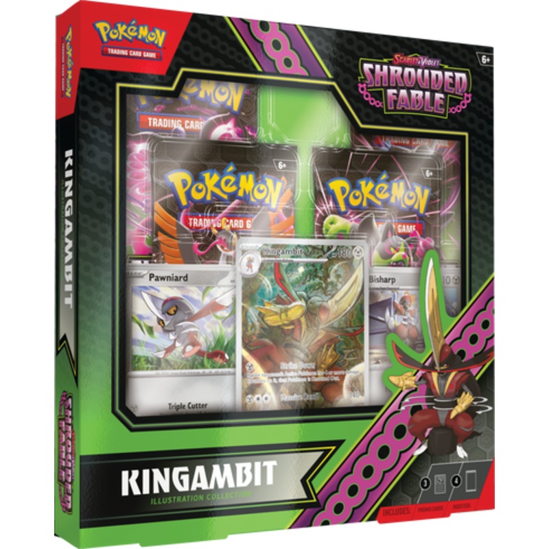 Pokemon Shrouded Fable Kingambit Collection New