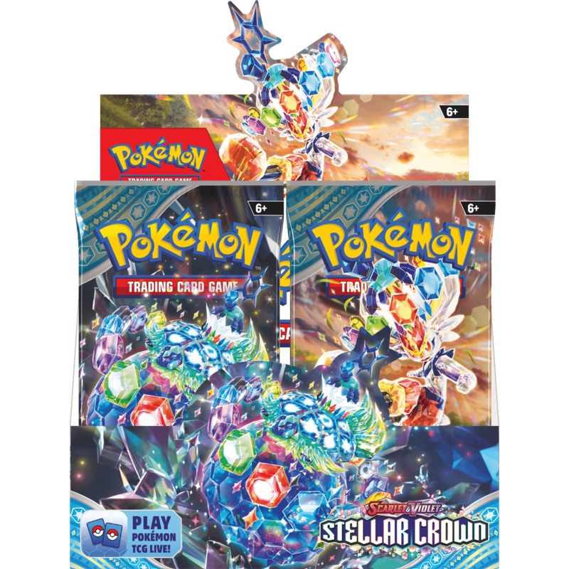 Pokemon Stellar Crown Booster Box New