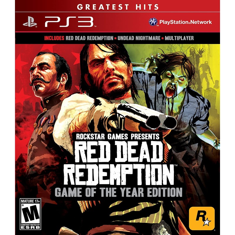 Red Dead Redemption GOTY Edition PS3 New