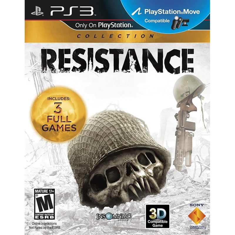 Resistance Collection With Slip Cover PS3 Used
