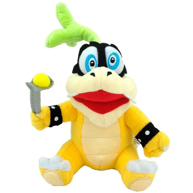Super Mario - Iggy Koopa 9 Plush New
