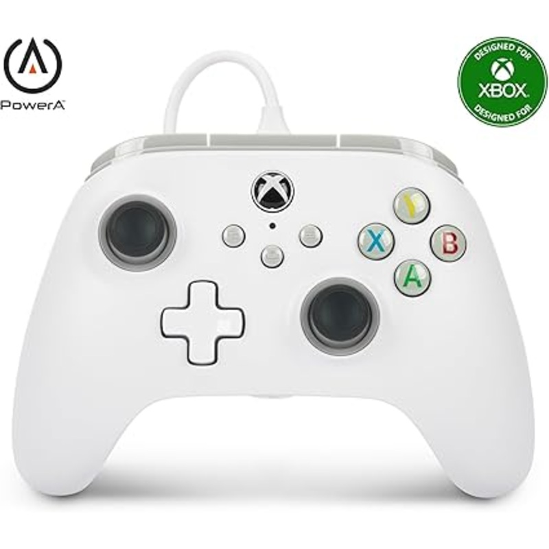 Xbox Series Controller Wired Power A White New