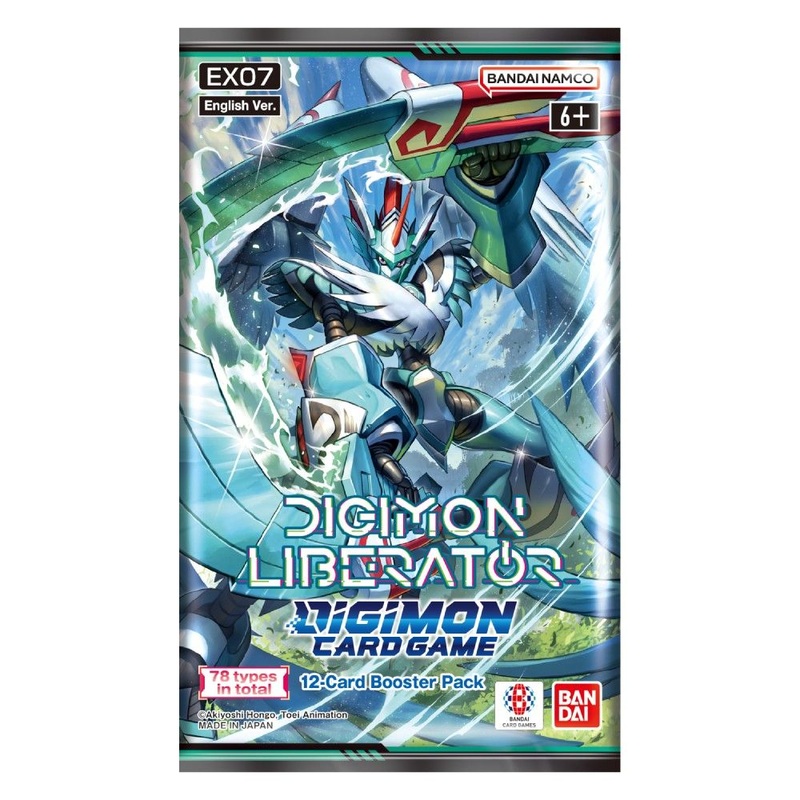 Digimon Card Game Liberator Booster Pack New