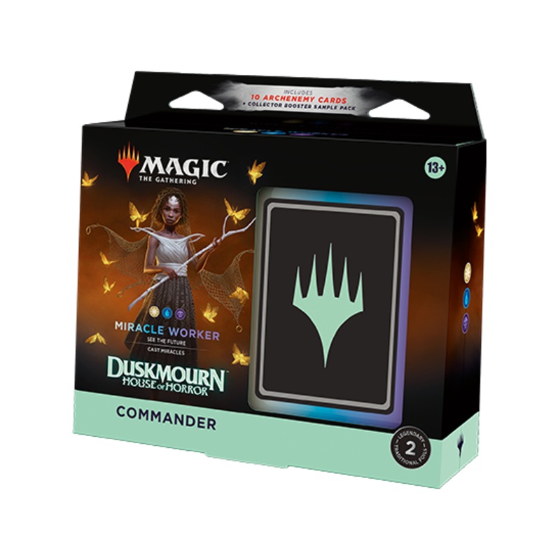 Magic Dusk Mourn House of Horror Miracle Worker Commander New