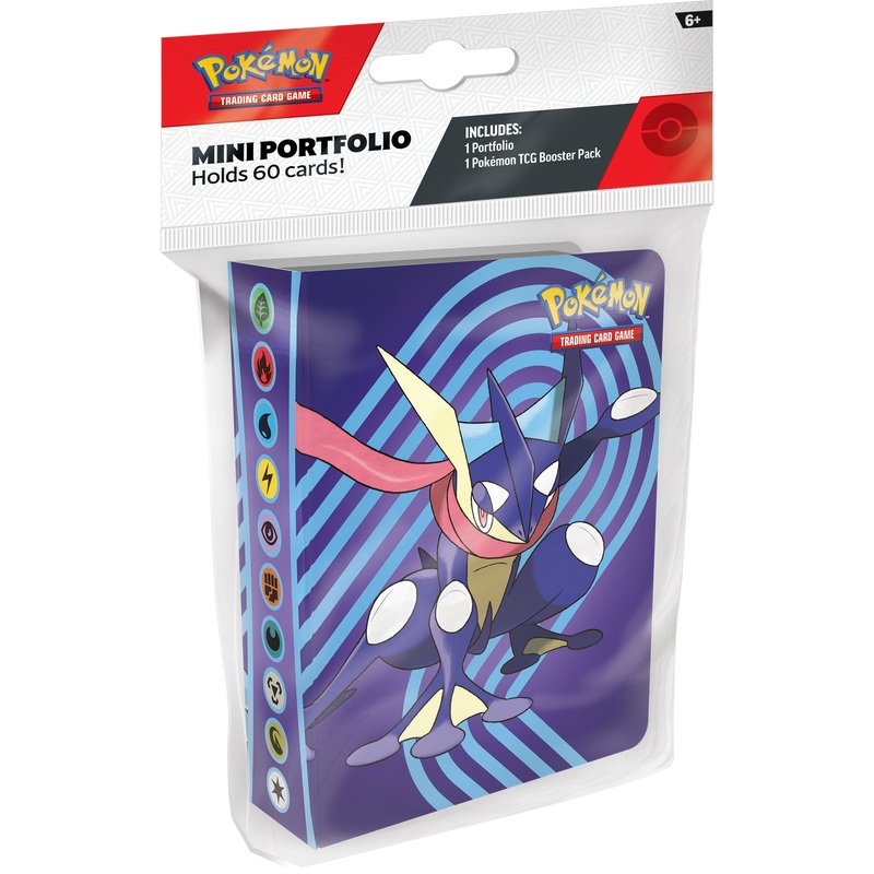 Pokemon Scarlet & Violet Stellar Crown Mini Portfolio Includes Booster Pack New
