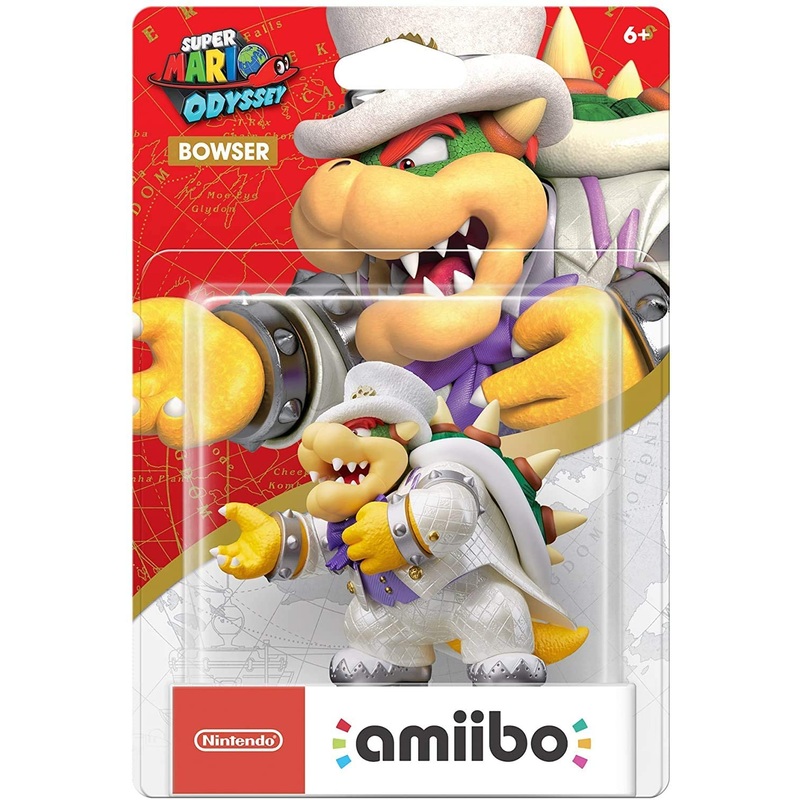 Amiibo Super Mario Odyssey Wedding Outfit Bowser New