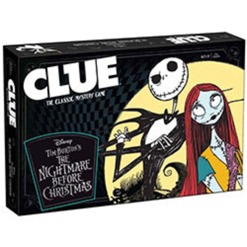 Clue Nightmare Before Christmas Board Game New
