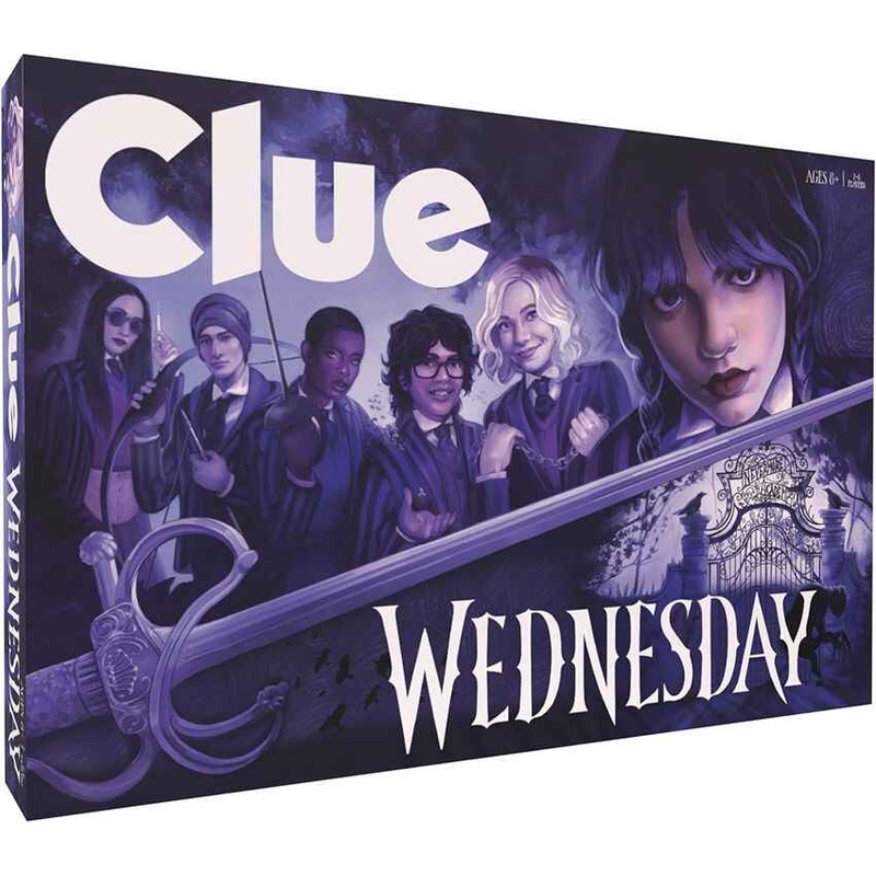 Clue Wednesday Board Game New