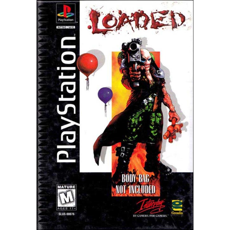 Loaded With Manual Long Box PS1 Used