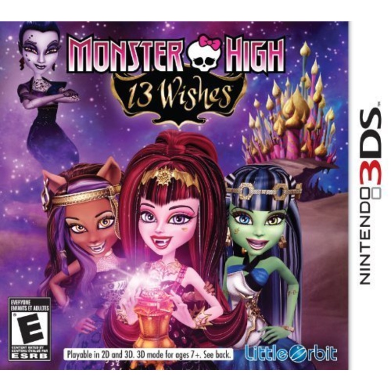 Monster High 13 Wishes 3DS Used