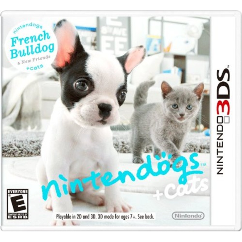 Nintendogs And Cats French Bulldog 3DS Used