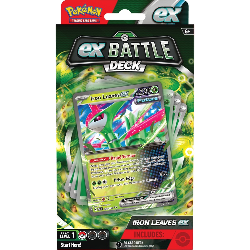 Pokemon EX Tapu Koko/Iron Leaves Battle Deck New