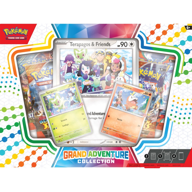 Pokemon Grand Adventure Collection Box New