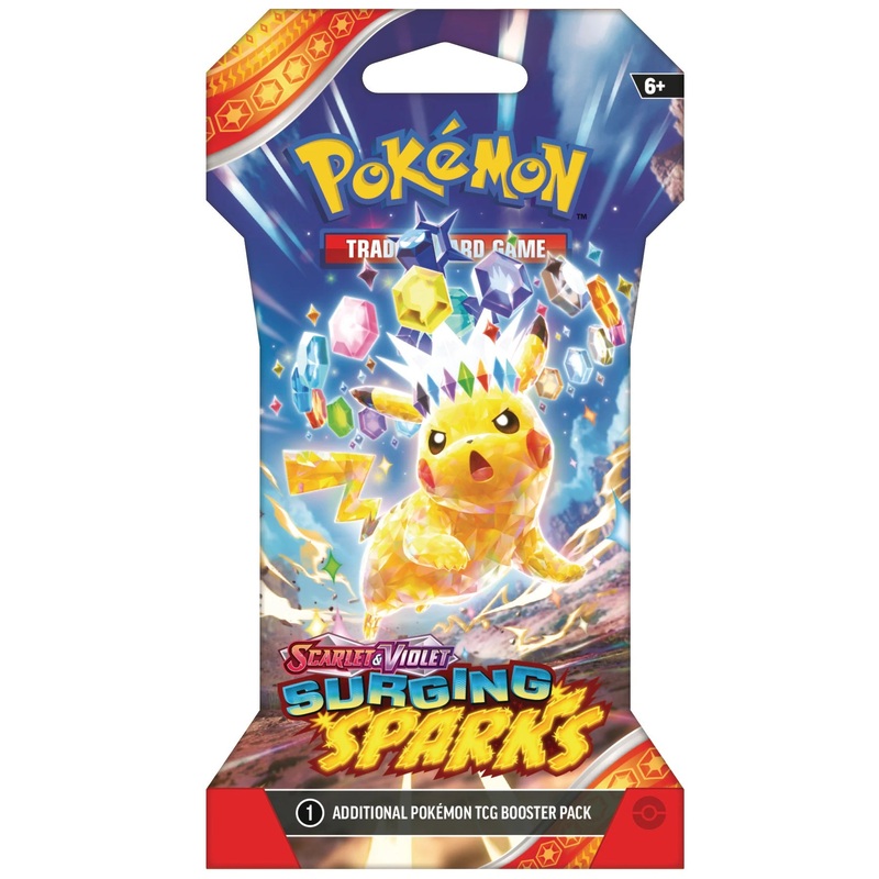 Pokemon Surging Sparks Blister Pack New