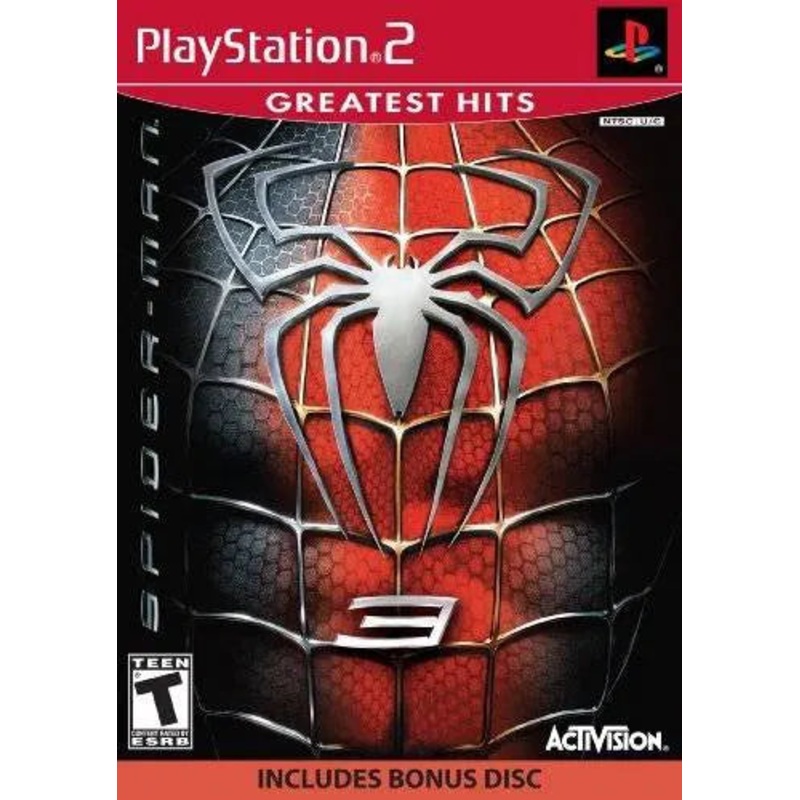 Spider-Man 3 Greatest Hits with Bonus Disc PS2 Used
