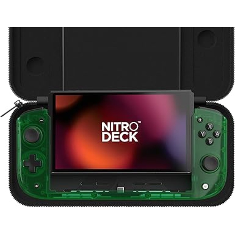 Switch Nitro Deck Controller Deck Retro Emerald Green New