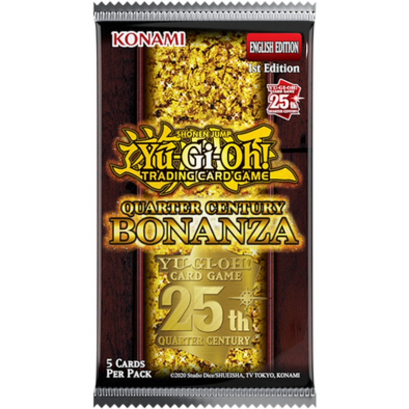 Yugioh Quarter Century Bonanza Booster Pack New