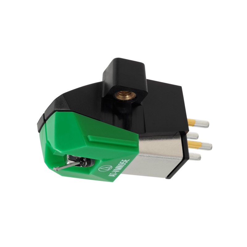 Audio-Technica AT-VM95E Dual Moving Magnet Green Cartridge With Elliptical Stylus New