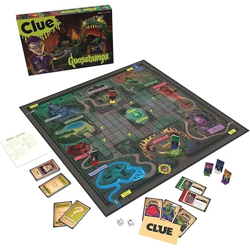 Clue Goosbumps Board Game New