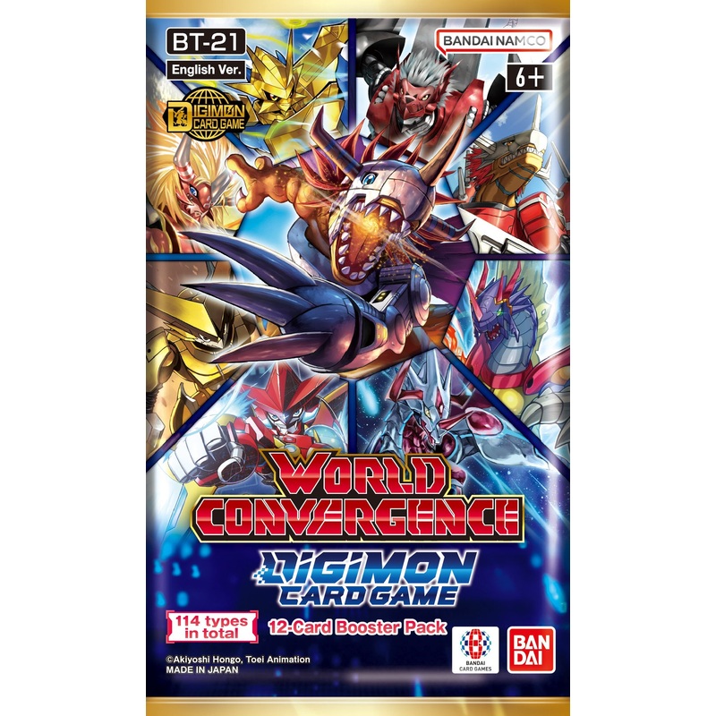 Digimon Card Game World Convergence Booster Pack New