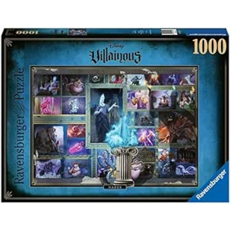 Disney Villainous Hades 1000 Piece Puzzle New