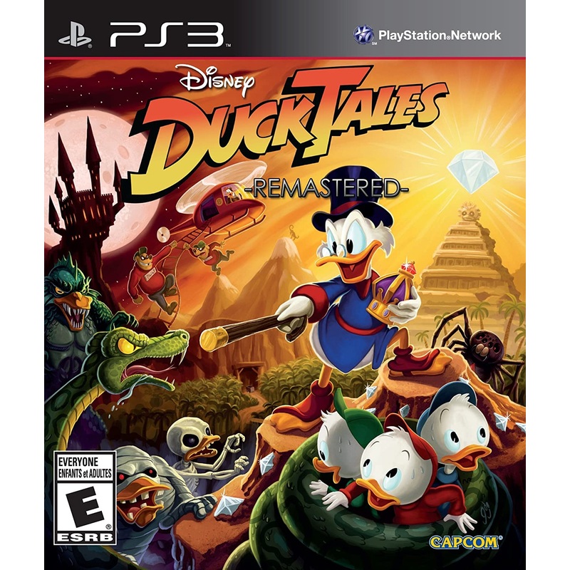 Ducktales Remastered Digital Copy Only w/ Pin (Tear in Shrink Wrap) PS3 New